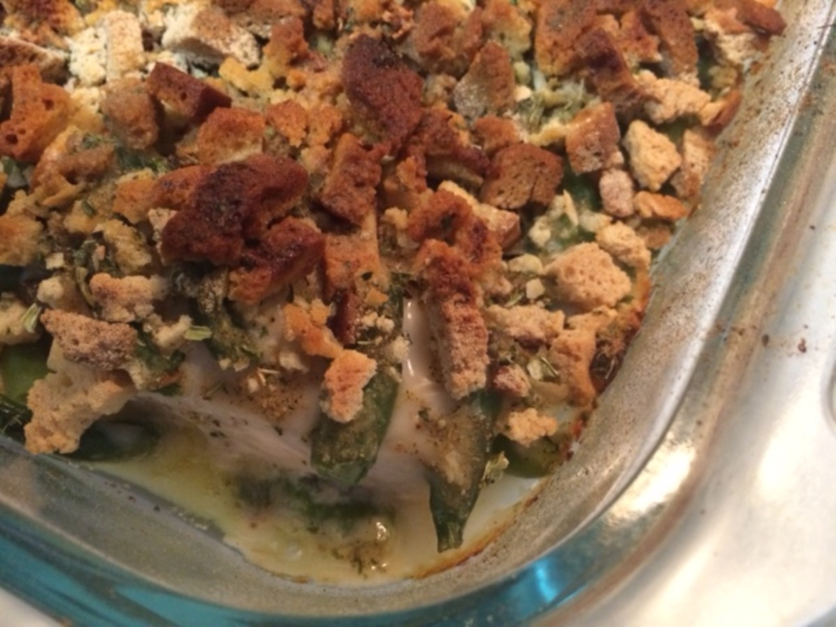 Green Bean, Chicken & Stuffing Casserole Recipe